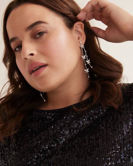 Butterfly Drop Earrings