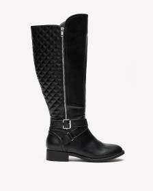 Skechers tall hot sale quilted boot
