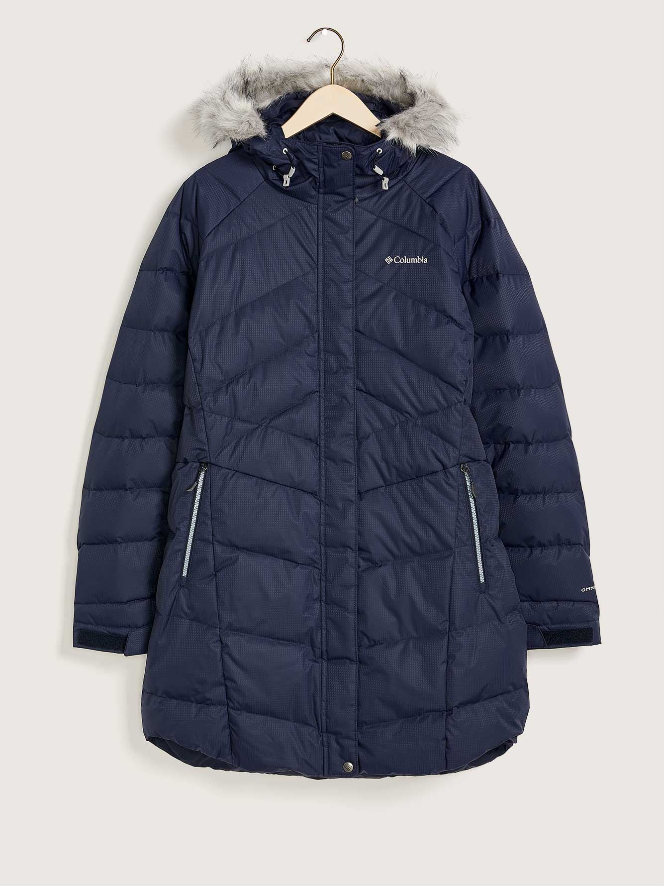 lay d down ii mid length jacket columbia