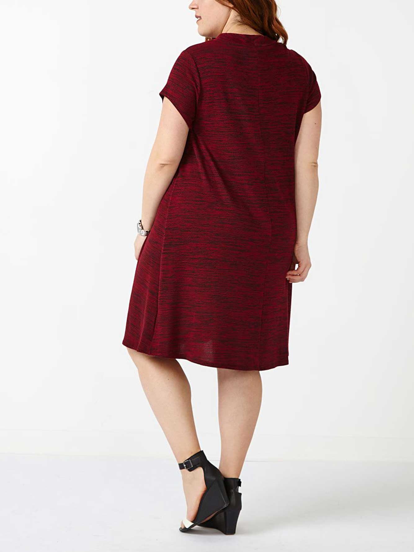 Dress Knit Choker sleeve choker knit dress penningtons Dress Knit Choker sleeve choker knit dress penningtons