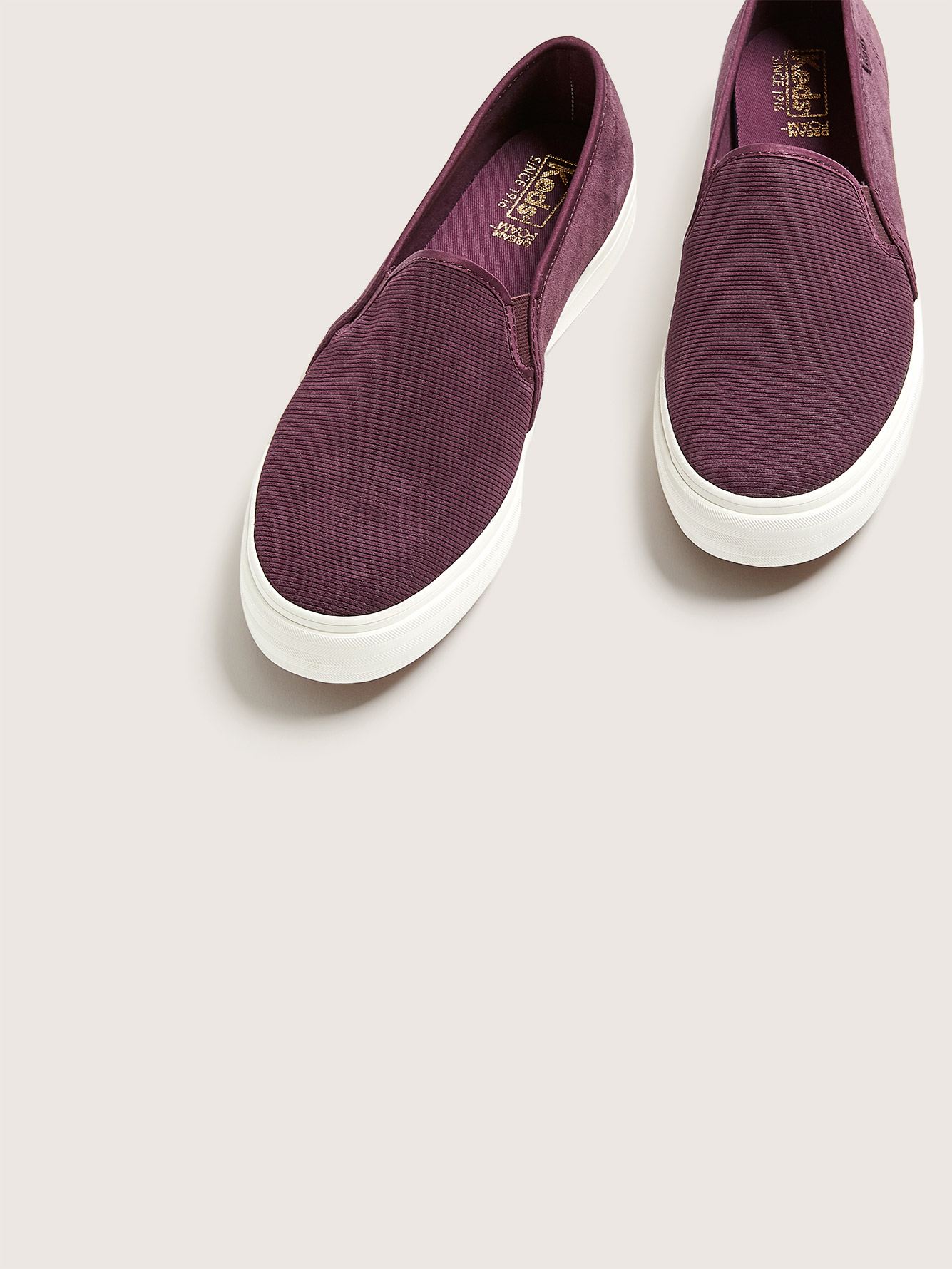 slip on wide width sneakers