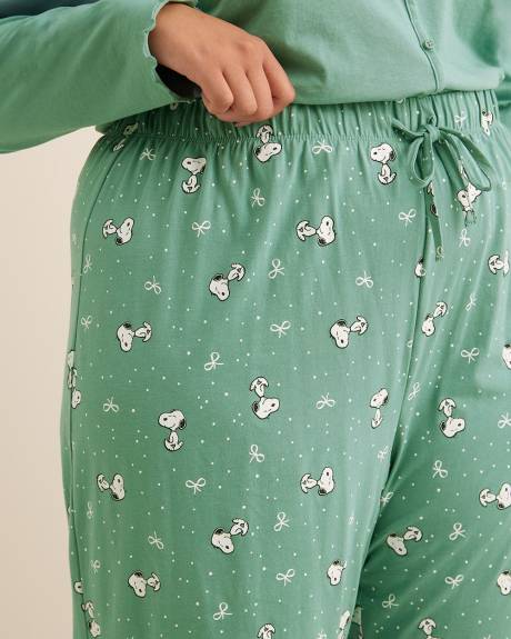 Snoopy Wide-Leg Pyjama Pant - ti Voglio