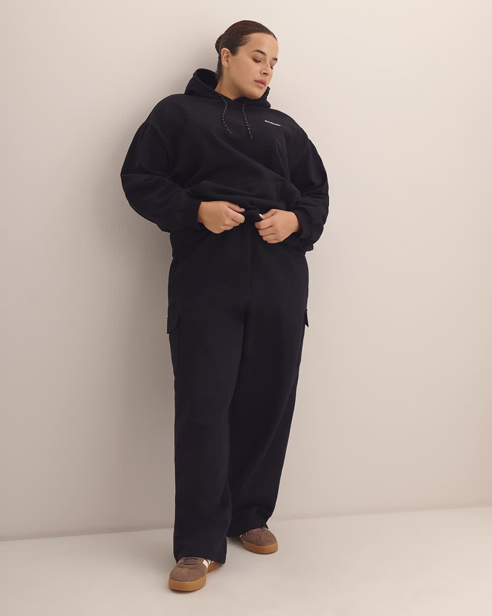 Black Aldermore Fleece Cargo Pant - Columbia