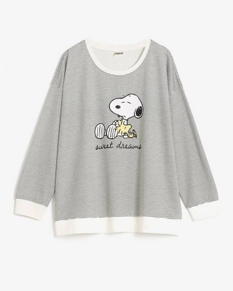 Snoopy Knit Pyjama Sweatshirt - ti Voglio