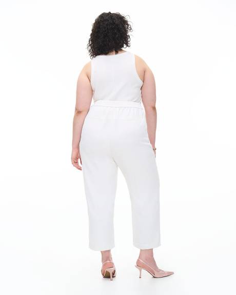 Straight-Leg Cropped Pant - Addition Elle