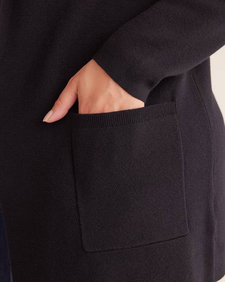 Black Sweater Blazer