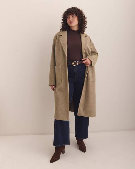 Manteau long non doublé