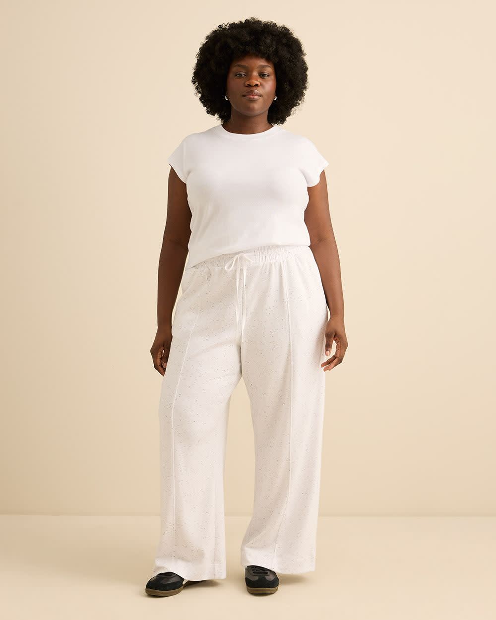 Responsible, High-Rise Wide-Leg Jogging Pants - Active Zone