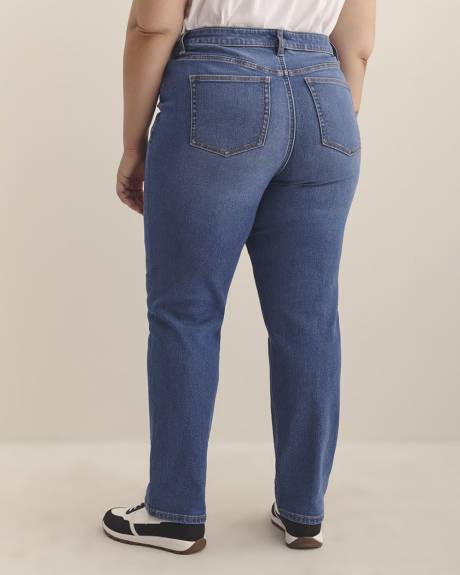 Jean foncé à coupe et jambe droite - d/C JEANS
