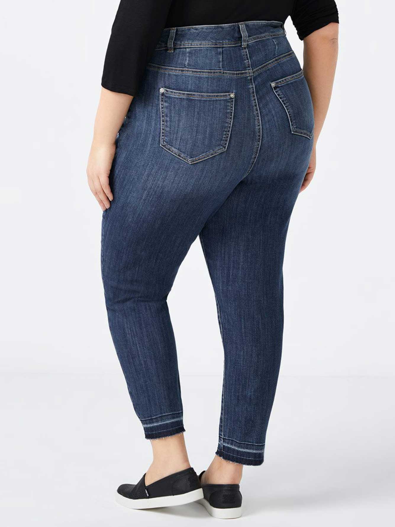 Curvy Fit High Rise Skinny Jean - d/c Jeans | Penningtons