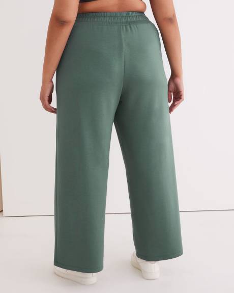 Scuba Wide Leg Pant - Active Zone