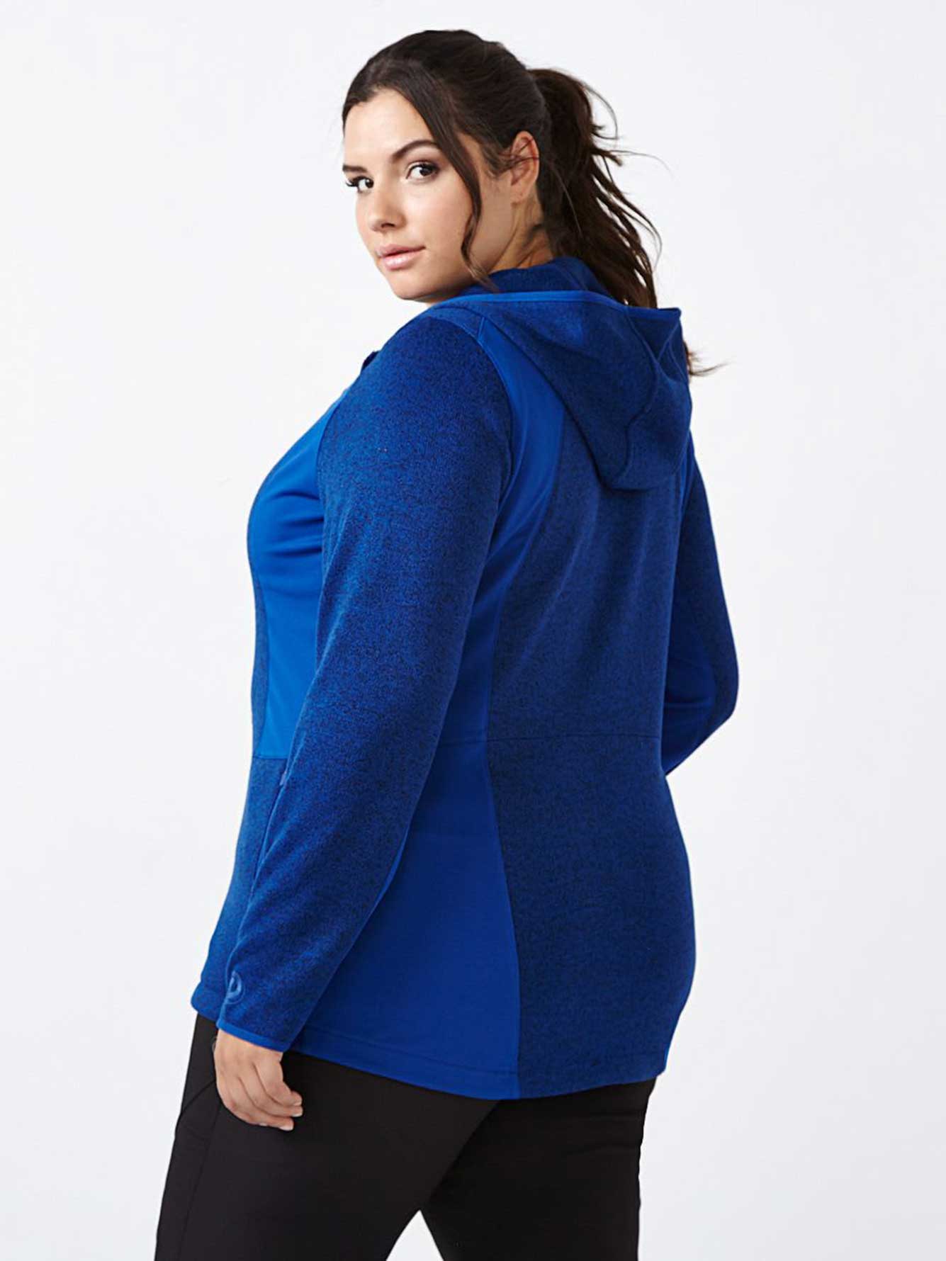 Sports PlusSize Zip Up Hoodie Penningtons