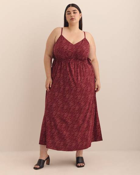 Responsible, Sweetheart Maxidress with Decorative Bows