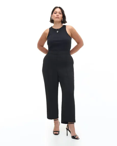 Straight-Leg Cropped Pant - Addition Elle