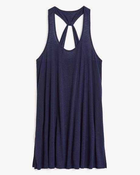 Knit Cover-Up Swim Dress