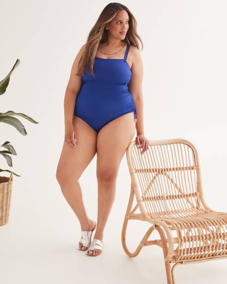 Culotte de maillot classique, bleue