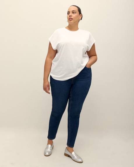 Responsible, Curvy-Fit Jeggings, Blue Wash - Addition Elle