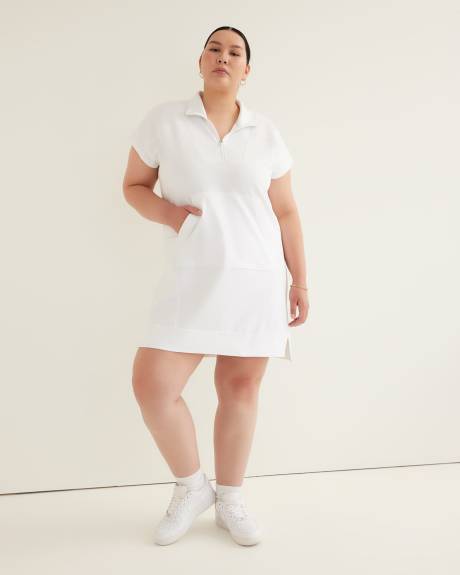 Robe à col montant avec quart de fermeture éclair - Active Zone