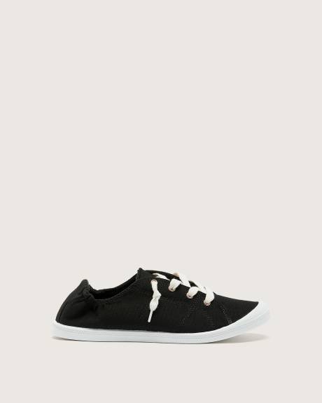 Wide Width, Sneakers with Flexible Back