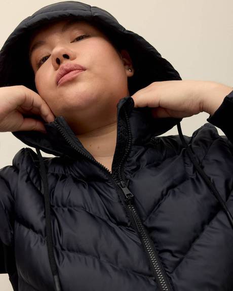 Manteau compressible, tissu responsable - Active Zone