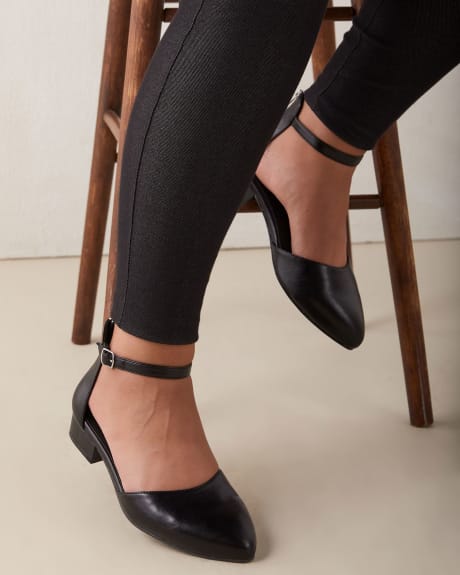 wide width ankle strap shoes