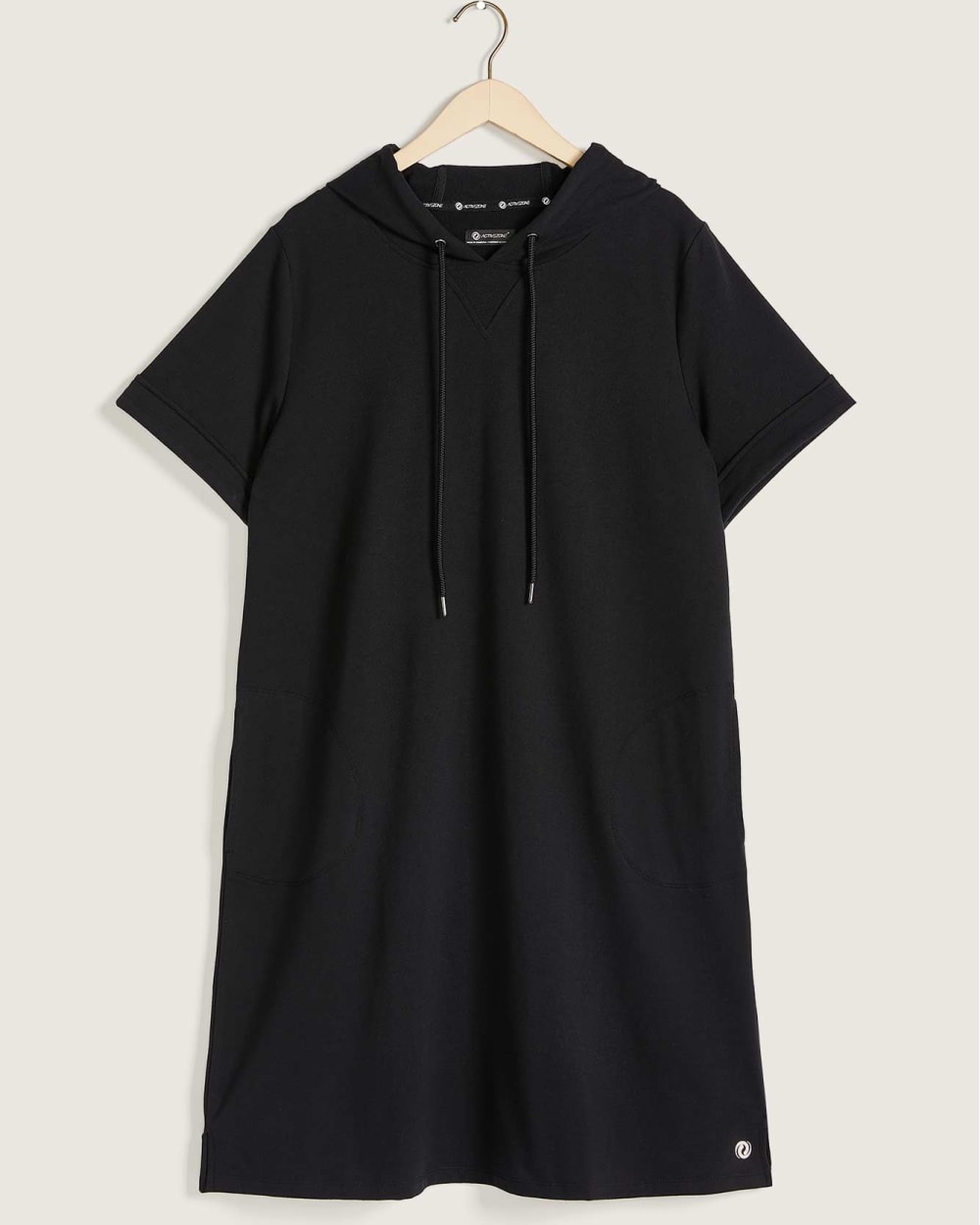 Solid French Terry Hoodie Dress - ActiveZone | Penningtons