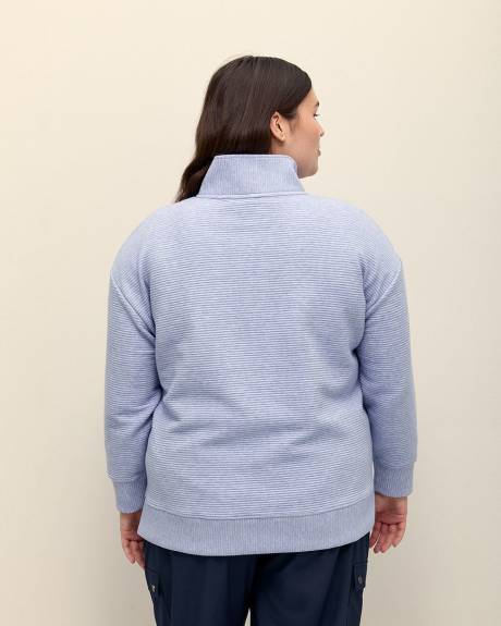 Ottoman Mock-Neck Sweatshirt - Active Zone