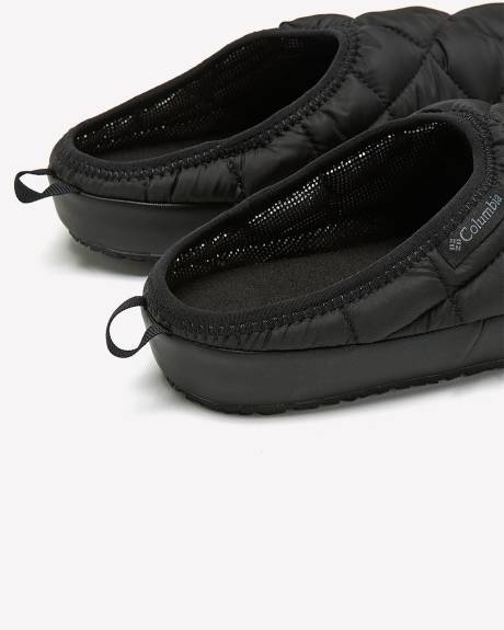 Regular Width, Quilted Lazy Bend Camper Slippers - Columbia