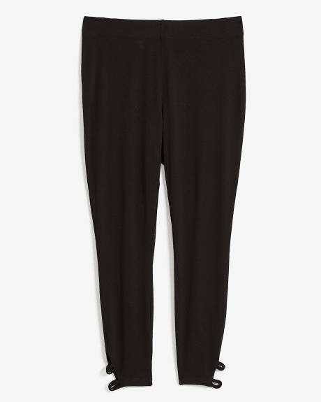 Responsible, Fashion Legging with Side Twisted Lattice - PENN. Essentials