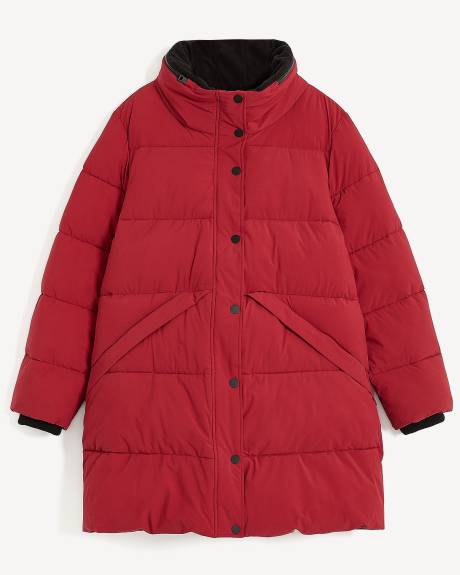 Responsible, Puffer Jacket with Hidden Hood