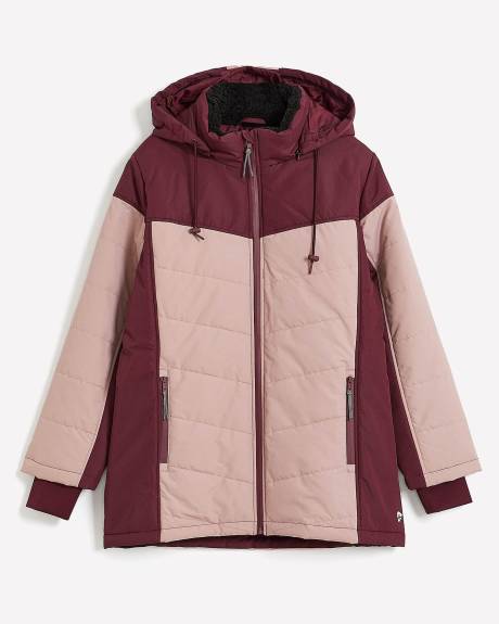 Manteau d'hiver matelassé, tissu responsable - Active Zone