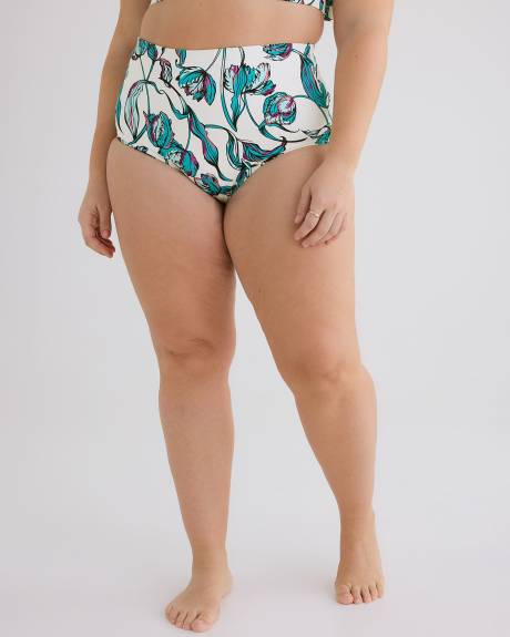 High-Waisted Swim Brief