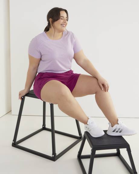 Power Mesh Crewneck T-Shirt - Active Zone