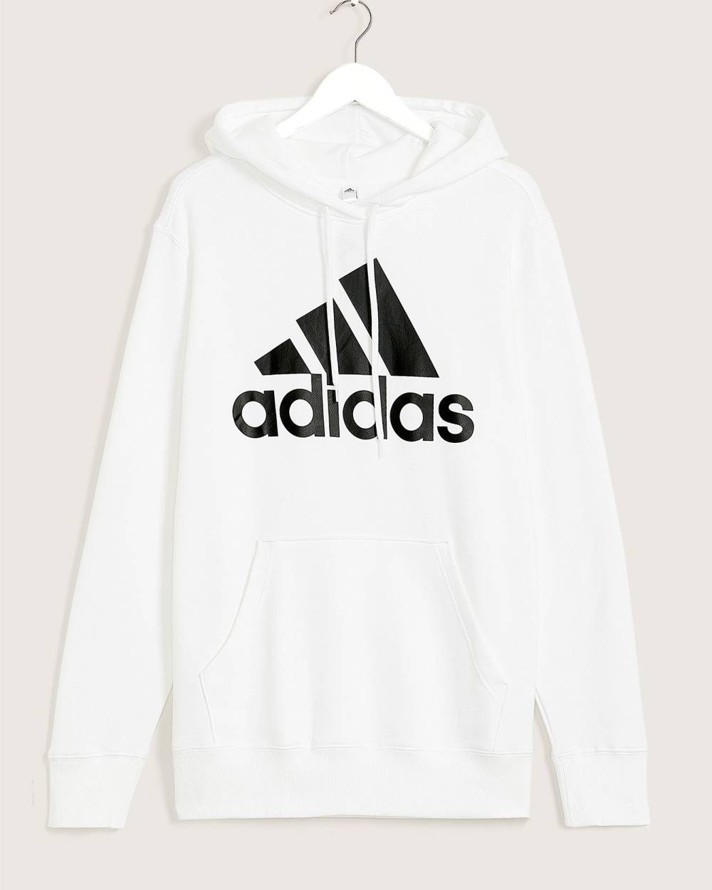 white on white adidas hoodie