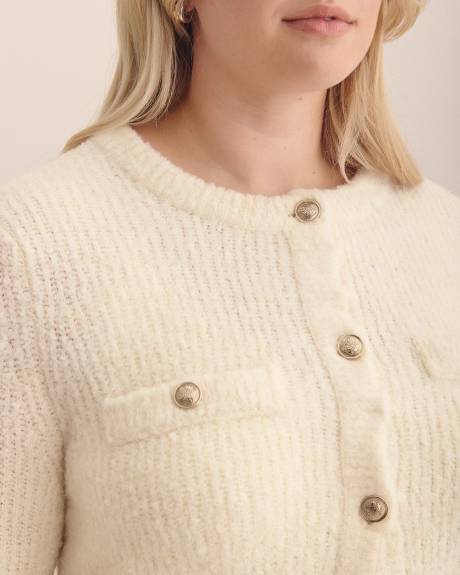 Lady-Like Sweater Cardigan - Addition Elle