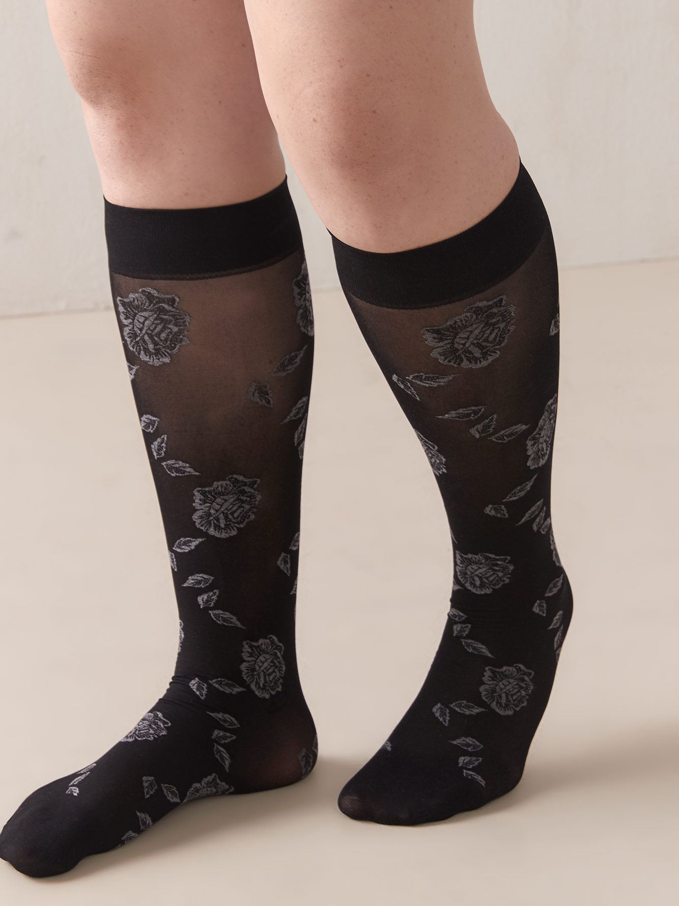 Pattern Trouser Socks, Pack of 3 Addition Elle Penningtons