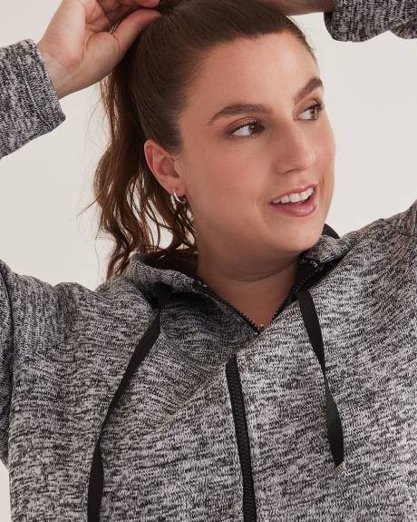 Fleece Hooded Jacket - Active Zone
