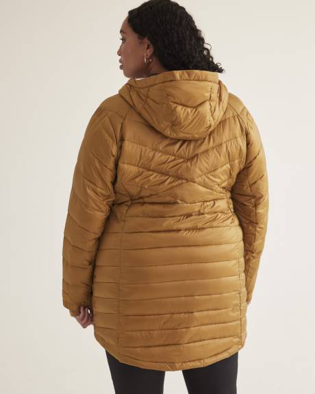 Joy Peak Midi Quilted Jacket - Columbia