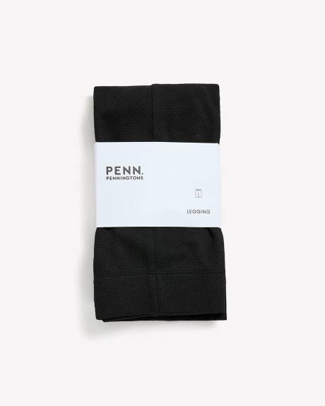 Textured Geo Bike Short With Side Slit