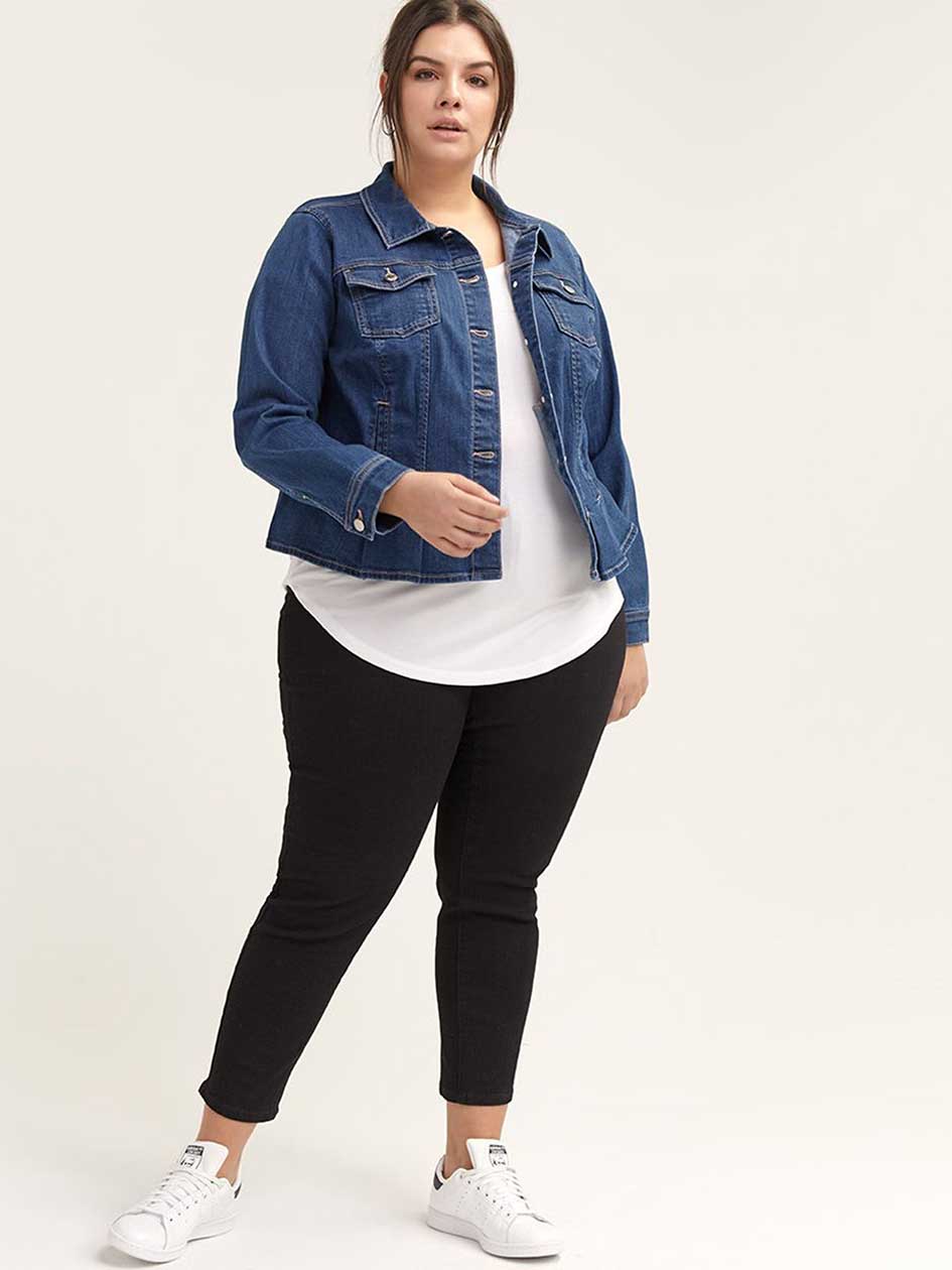 Peplum Jean Jacket d/C JEANS Penningtons