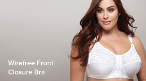 Wirefree Front  Closure Bra