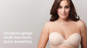 Soutiens-gorge multi-fonctions (sans bretelles)