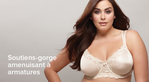 Soutiens-gorge amenuisant à armatures