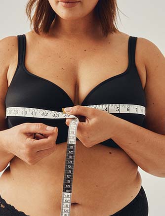 Plus Size Bra Size Guide: Bands 36-58 & Cups B-N