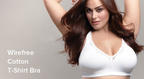Wirefree  Cotton  T-Shirt Bra