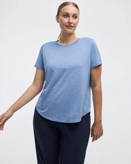 Short-Sleeve Crew-Neck Tee - DRY-LUX (R) Hyba Essentials