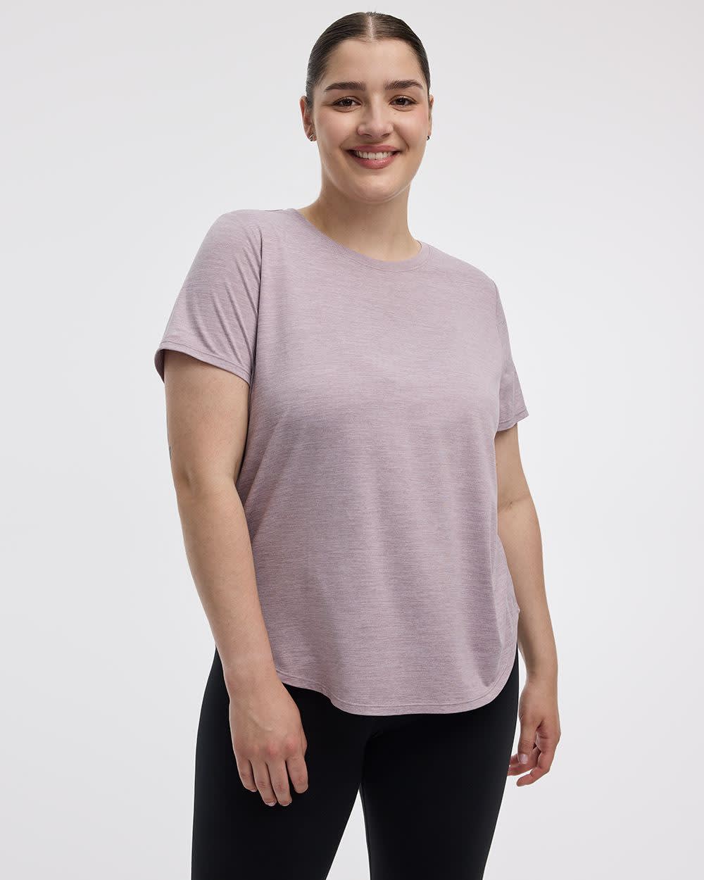 Short-Sleeve Crew-Neck Tee - DRY-LUX (R) Hyba Essentials Short-Sleeve Crew-Neck Tee - DRY-LUX (R) Hyba Essentials