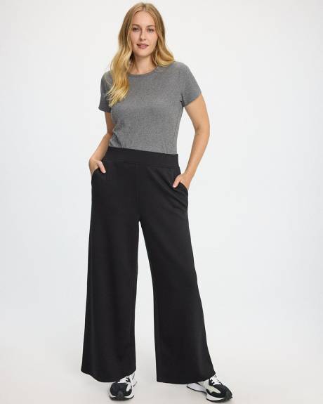 Pantalon à enfiler à jambe large - Hyba