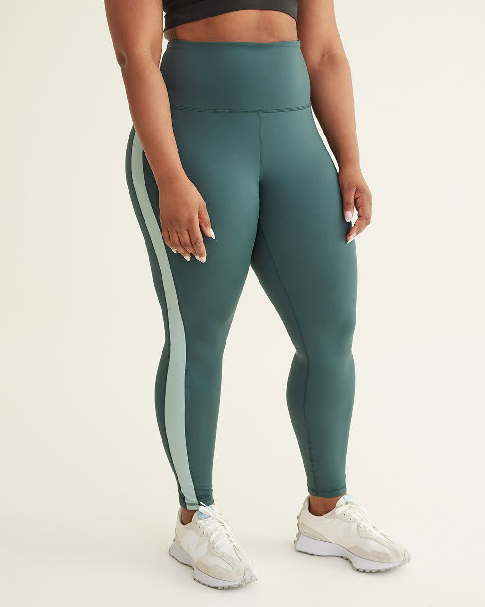 Colour-Blocked High-Rise Pulse Legging, Hyba, Regular