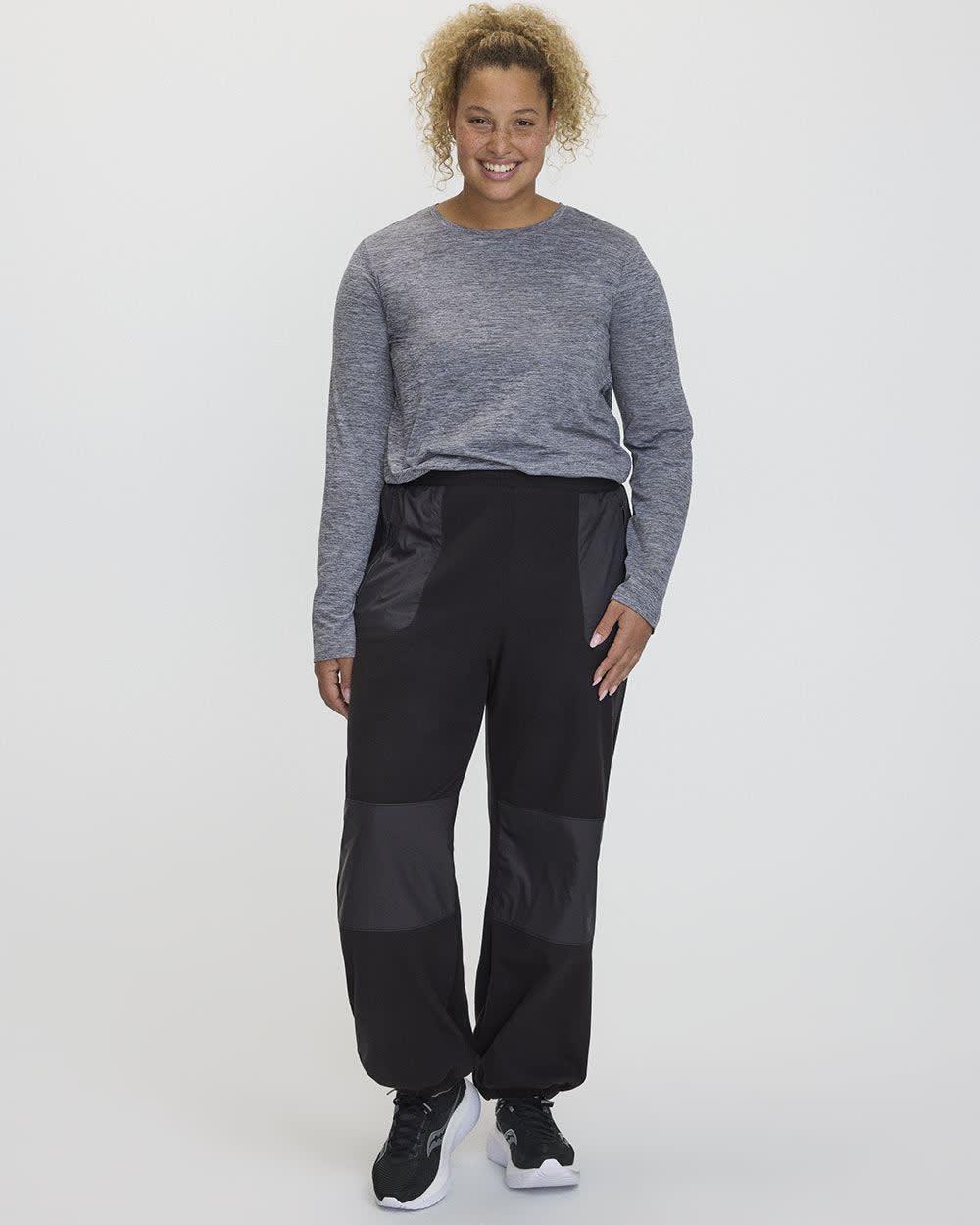 Polar Fleece Jogger with Reinforced Knees - Hyba
